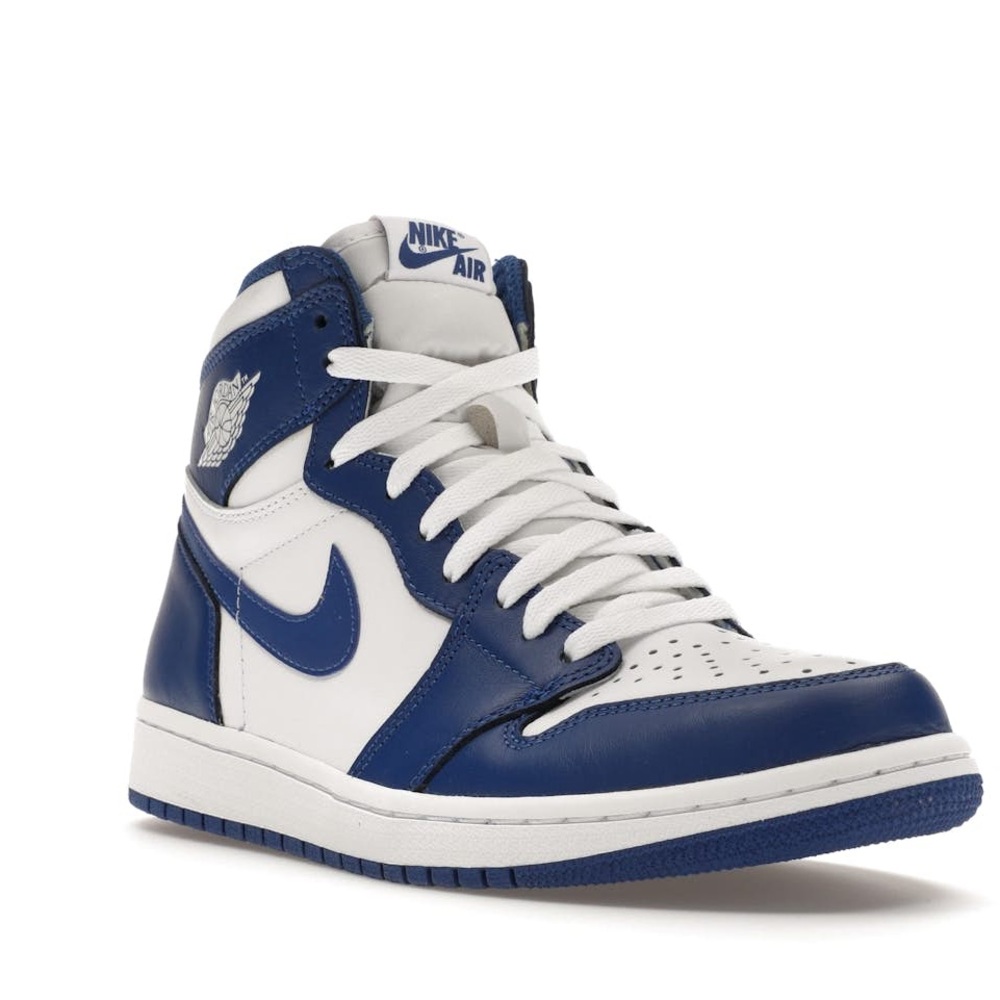 NIKE JORDAN 1 Retro BLUE/WHITE-STORM BLUE